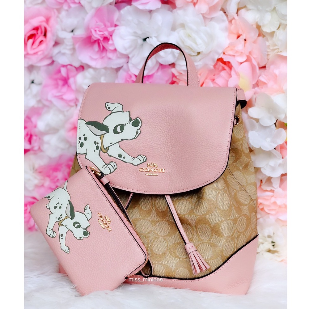 Coach x Disney Dalmatians Backpack Wristlet Set - Picture 4 of 7